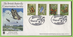 G.B. 1981 Butterflies set on Benham First Day Cover, Sherborne