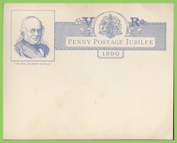 G.B. 1890 Penny Postage Jubilee Card