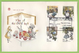 G.B. 1979 Year of the Child set on Stuart First Day Cover, Great Ormond St. Hospital