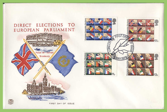 G.B. 1979 European Elections set on Stuart First Day Cover, London S.W.