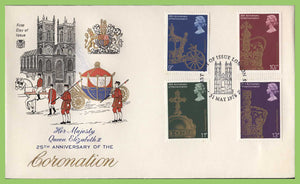 G.B. 1978 Coronation set on Stuart First Day Cover, London SW1