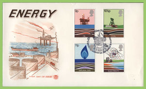 G.B. 1978 Energy set on Stuart First Day Cover, Aberdeen