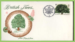 G.B. 1974 The Horse Chestnut on Stuart First Day Cover, Bureau