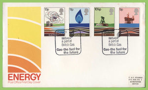 G.B. 1978 Energy set on Post Office First Day Cover, SEAGAS