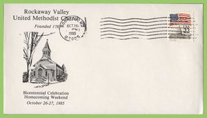 U.S.A 1985 Rockaway Valley United Methodist Church, commemorative cover