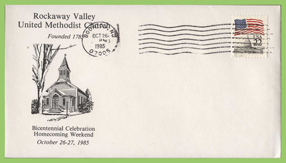U.S.A 1985 Rockaway Valley United Methodist Church, commemorative cover