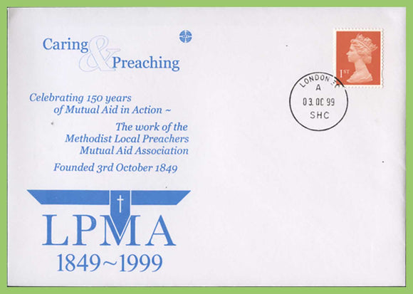 G.B. 1999 Methodist Local Preachers Mutual Aid Association commemorative cover
