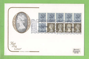 G.B. 1981 booklet pane on Cotswold First Day Cover, Windsor