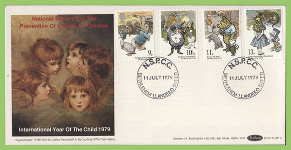 G.B. 1979 International Year of the Child set on Benham First Day Cover