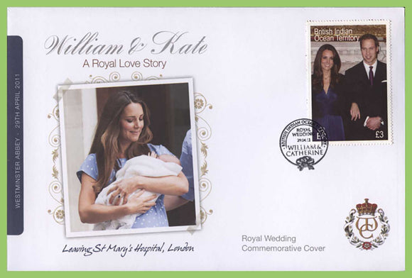 B.I.O.T. 2011 Royal Wedding William & Kate Cover, Kate leaving St Marys