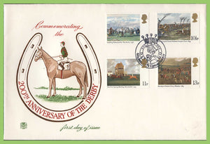 G.B. 1979 Horse Racing set on Stuart u/a First Day Cover, Derby, Epsom