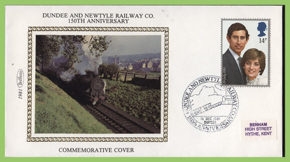 G.B. 1981 Dundee & Newtyle Railway Company commemorative cover
