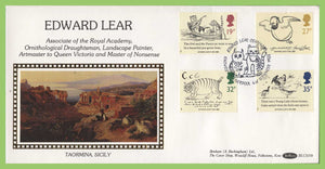 G.B. 1988 Edward lear set on Benham First Day Cover, Liverpool