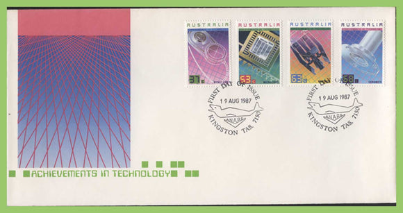 Australia 1987 Achievements in Technology set on First Day Cover