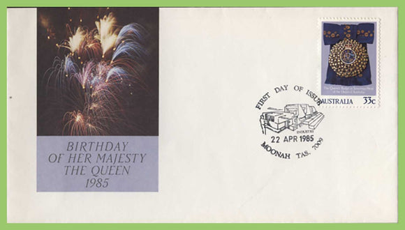 Australia 1985 QEII Birthday Issue First Day Cover