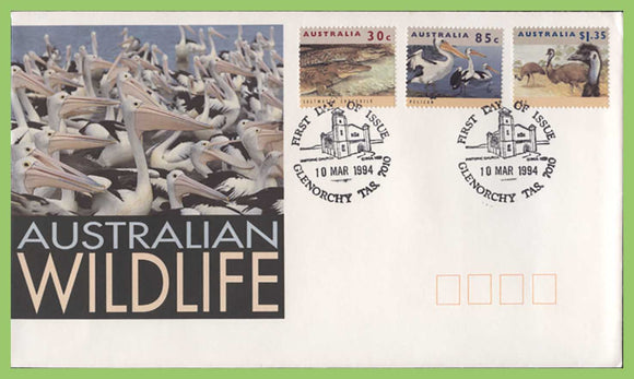 Australia 1994 Australian Wildlife set on First Day Cover