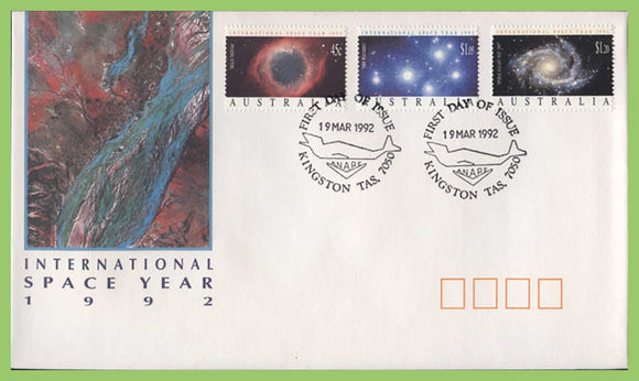 Australia 1992 International Space Year set on First Day Cover