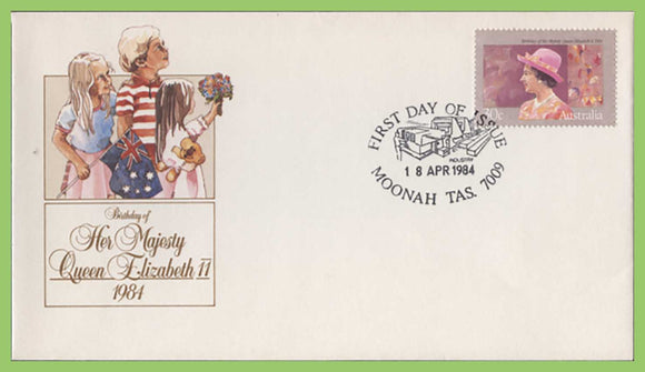 Australia 1984 QEII Birthday issue on First Day Cover