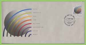 Australia 1989 50th Anniv of Radio Australia on First Day Cover