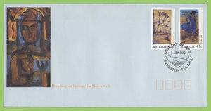 Australia 1990 Heidelberg and Heritage Art Exhibition on First Day Cover