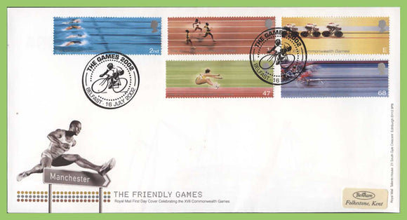 G.B. 2002 Commonwealth Games set Royal Mail First Day Cover, Belfast