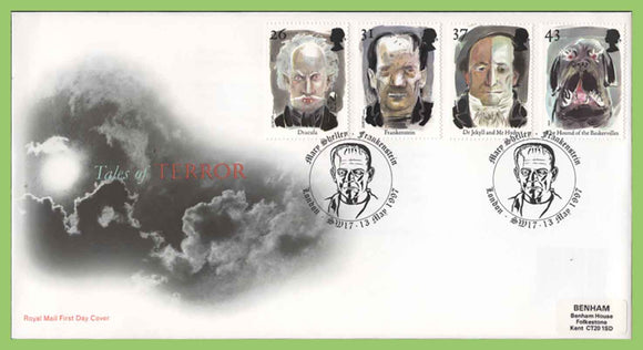G.B. 1997 Tales of Horror set Royal Mail First Day Cover, London SW17
