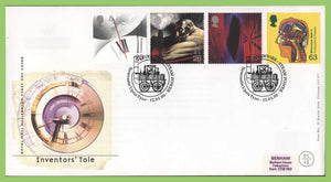 G.B. 1999 Inventors Tale set Royal Mail First Day Cover, Newcastle upon Tyne