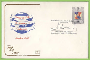 G.B. 1986 C/W Parliamentary Conference Cotswold First Day Cover, London SW1