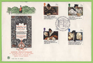 G.B. 1988 Welsh Bible set on Stuart First Day Cover, St Asaph