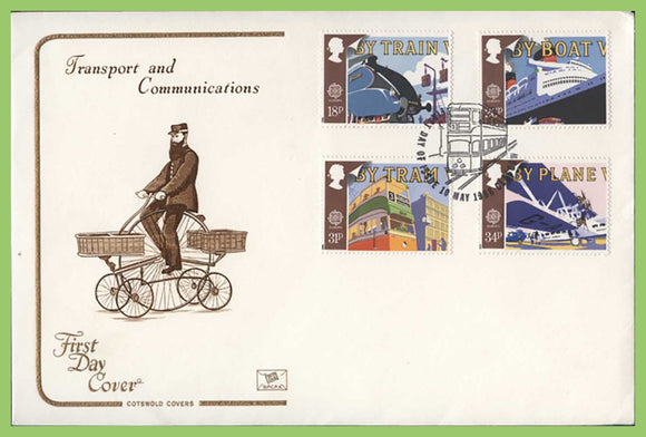 G.B. 1988 Transport & Communications set on Cotswold First Day Cover, Glasgow