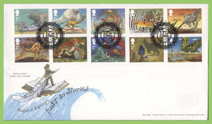 G.B. 2002 Just So Stories set on u/a Royal Mail First Day Cover, Westwood Stafford