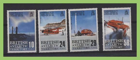 British Antarctic Territory 1989 30th Anniv of Commonwealth Trans-Antarctic Expedition set UM, MNH