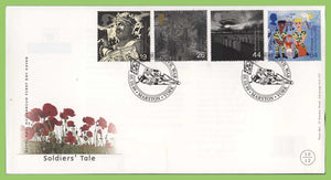 G.B. 1999 Soldiers Tale set on u/a Royal Mail First Day Cover, Marston York