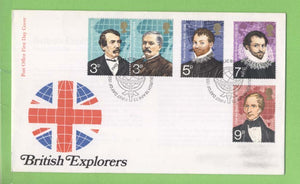 G.B. 1973 British Explorers set on Post Office First Day Cover