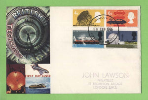 G.B. 1966 Technology set on Connoisseur First Day Cover, London WC