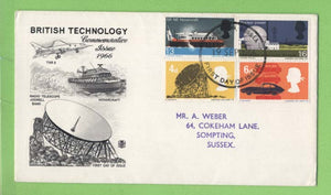 G.B. 1966 Technology set on Stuart First Day Cover, Brighton