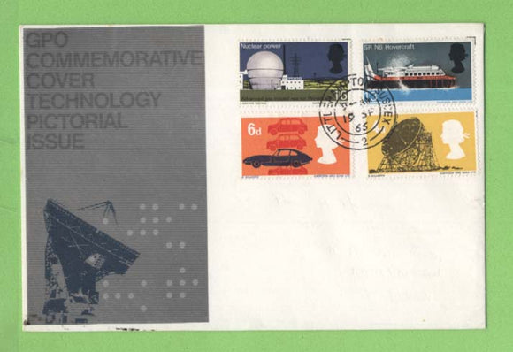 G.B. 1966 Technology set on GPO First Day Cover, Little Hampton