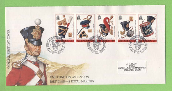 Ascension 1991 Royal Marines Equipment set First Day Cover