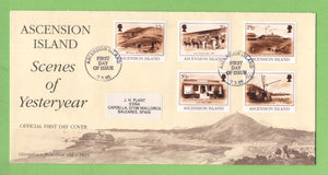 Ascension 1995 Late 19th-century Scenes on First Day Cover