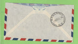 New Zealand 1954 NAC Flight Palmerston North-Wanganui cachet cover