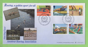 G.B. 1986 Commonwealth Games set on Bradbury First Day Cover, London W6