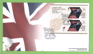 G.B. 2012 Paralympic Gold Medal Winners, David Weir First Day Cover