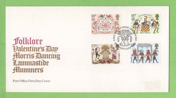 G.B. 1981 Folklore set on Post Office First Day Cover, London WC