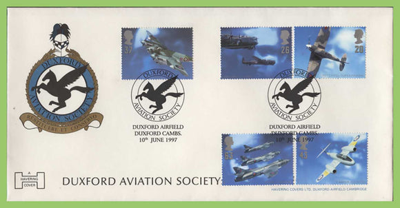 G.B. 1997 Architects of the Air, Havering First Day Cover, Duxford Cambs.