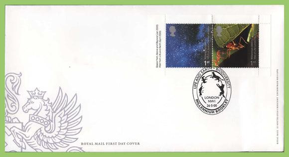 G.B. 2000 Millennium Special Retail booklet Royal Mail First Day Cover, London NW1