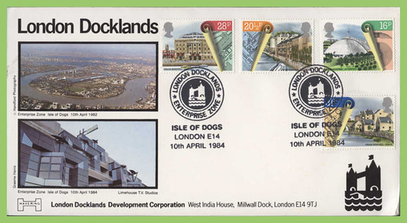 G.B. 1984 Urban Renewal official Havering First Day Cover, Isle of Dogs