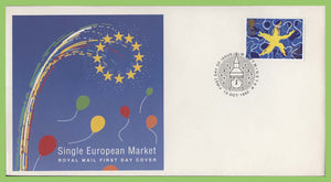 G.B. 1992 Single European Market Royal Mail u/a First Day Cover,  Westminster