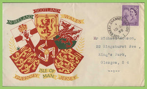 Guernsey 1958 3d Regional stamp First Day Cover