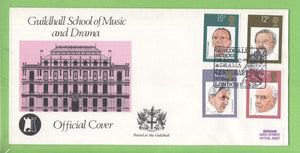 G.B. 1980 British Conductors set on Guildhall School official First Day Cover, London EC2