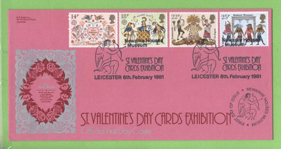 G.B. 1981 Folklore set on Official LFDC First Day Cover, Leicester